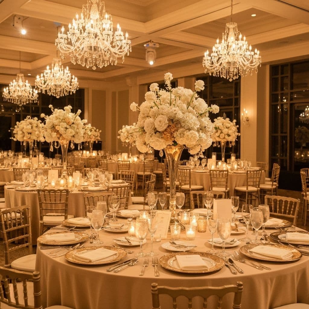 Evento de boda elegante